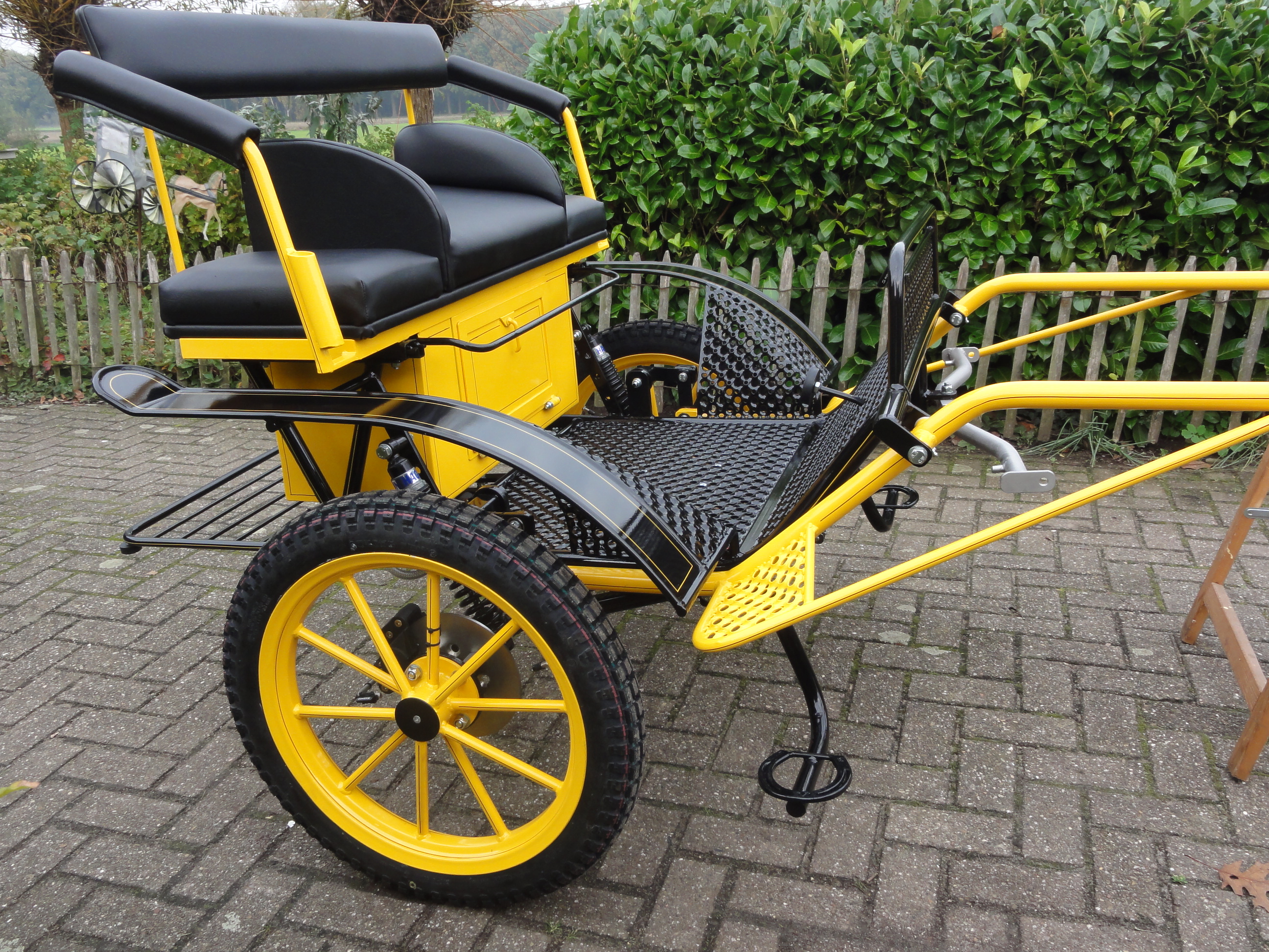 Luxury Two-Wheeled yellow